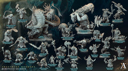 3D Printed Archvillain Games Frostburn Horrors Rimewind Secrets - Iskaldyr 28mm 32mm D&D (Online Only)