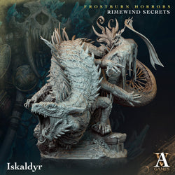3D Printed Archvillain Games Frostburn Horrors Rimewind Secrets - Iskaldyr 28mm 32mm D&D (Online Only)