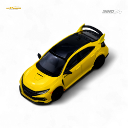 (Pre-Order) INNO64 HONDA CIVIC TYPE-R (FK8) - Yellow 1:64 (ONLINE ORDER ONLY)