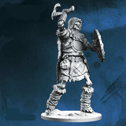 FLM28051 Skeleton Warrior Figure Kit 28mm Heroic Scale Miniature Unpainted (ONLINE ORDER ONLY)
