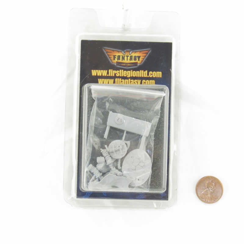 FLM28051 Skeleton Warrior Figure Kit 28mm Heroic Scale Miniature Unpainted (ONLINE ORDER ONLY)