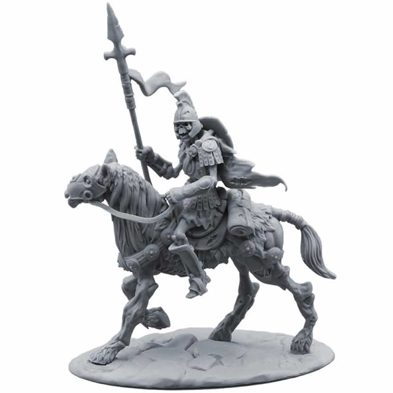 FLM28057 Mounted Skeleton Warrior Figure Kit 28mm Heroic Scale Miniature Unpainted (ONLINE ORDER ONLY)