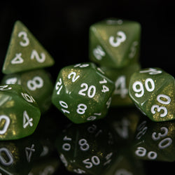 Forest Sprite Acrylic Dice Set (ONLINE ORDER ONLY)