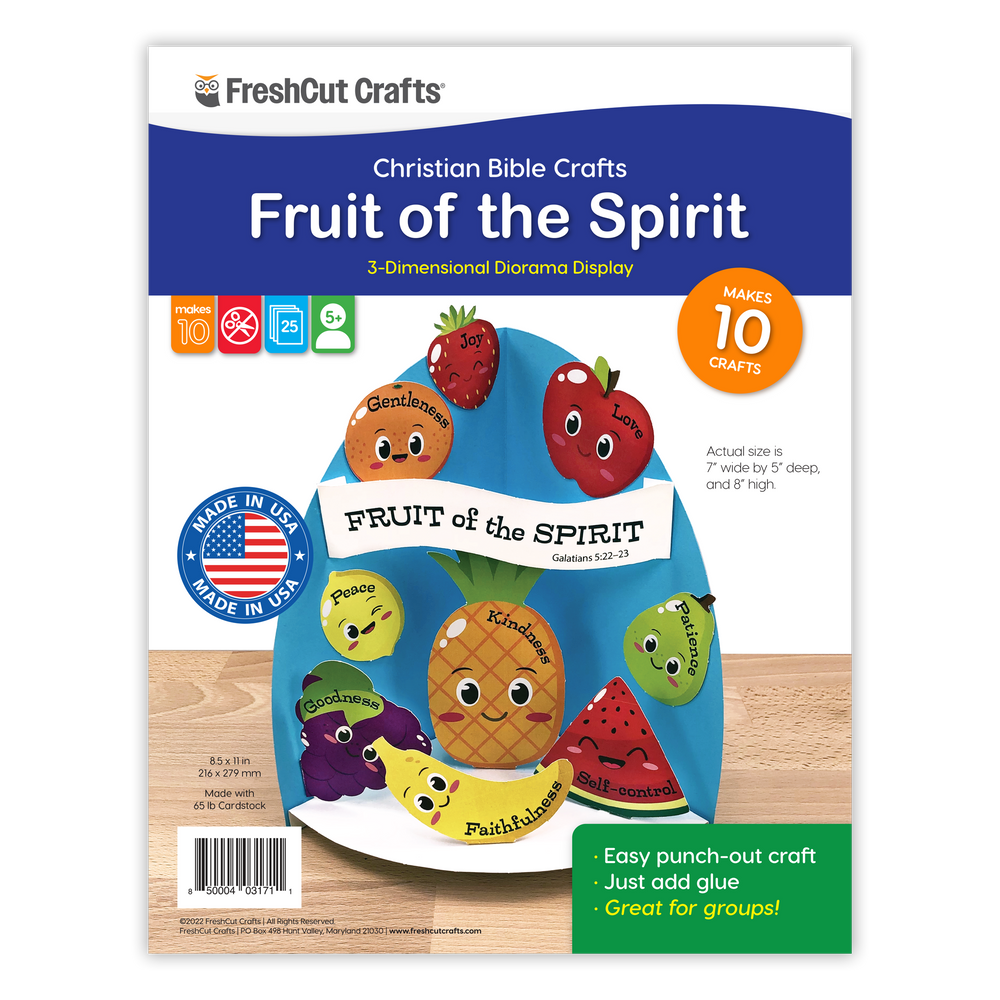 Fruit of the Spirit 3-D Display (ONLINE ORDER ONLY)