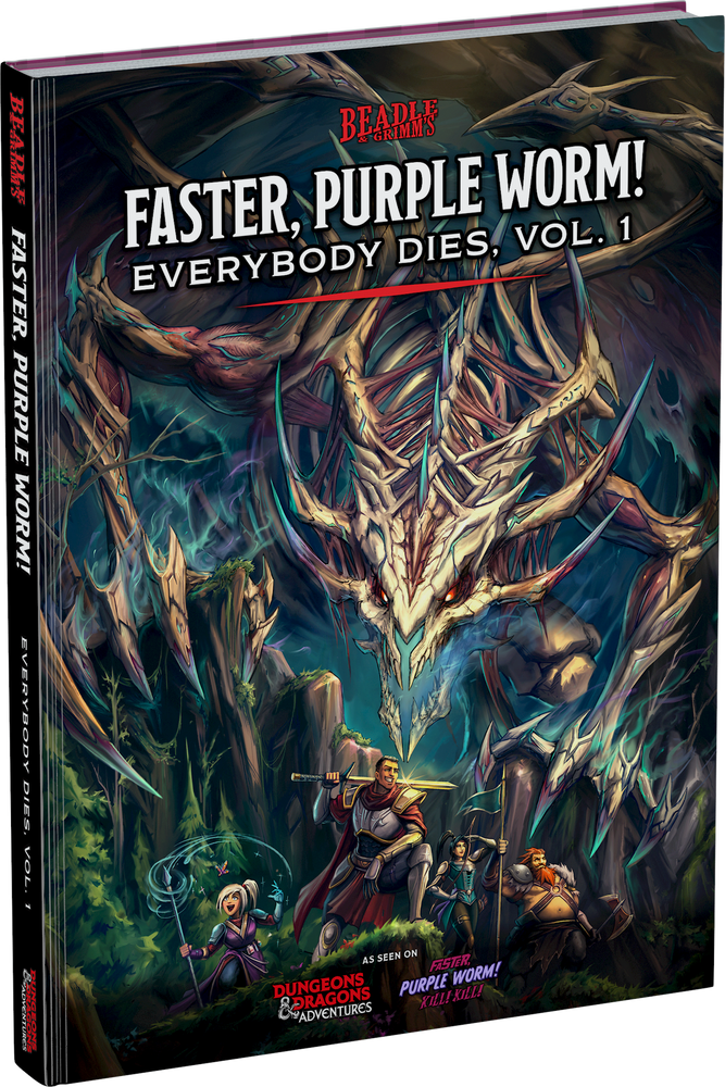 Faster, Purple Worm! Everybody Dies Vol. 1 (Hardcover) (ONLINE ORDER ONLY)