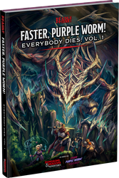 Faster, Purple Worm! Everybody Dies Vol. 1 (Hardcover) (ONLINE ORDER ONLY)
