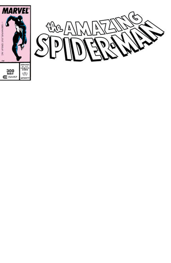 Amazing Spider-Man #300 Facsimile Edition Unknown Comics Exclusive Blank Var (08/23/2023) (ONLINE ORDER ONLY)