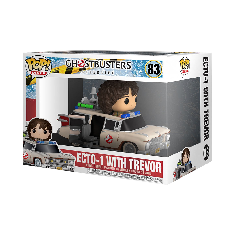Funko POP! Ride: Ghostbusters 3: Afterlife - Ecto-1 with Trevor Vinyl Figure #83 (ONLINE ORDER ONLY)
