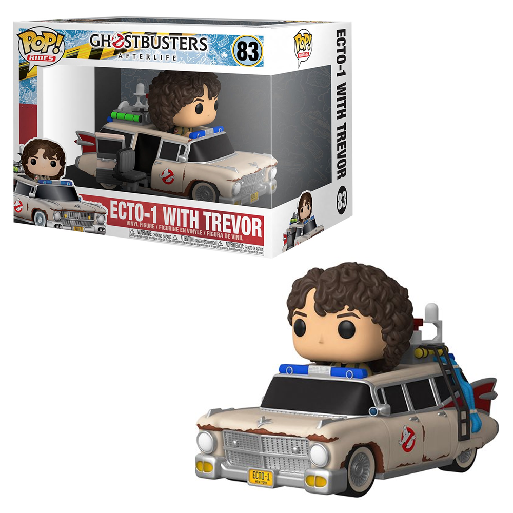 Funko POP! Ride: Ghostbusters 3: Afterlife - Ecto-1 with Trevor Vinyl Figure #83 (ONLINE ORDER ONLY)