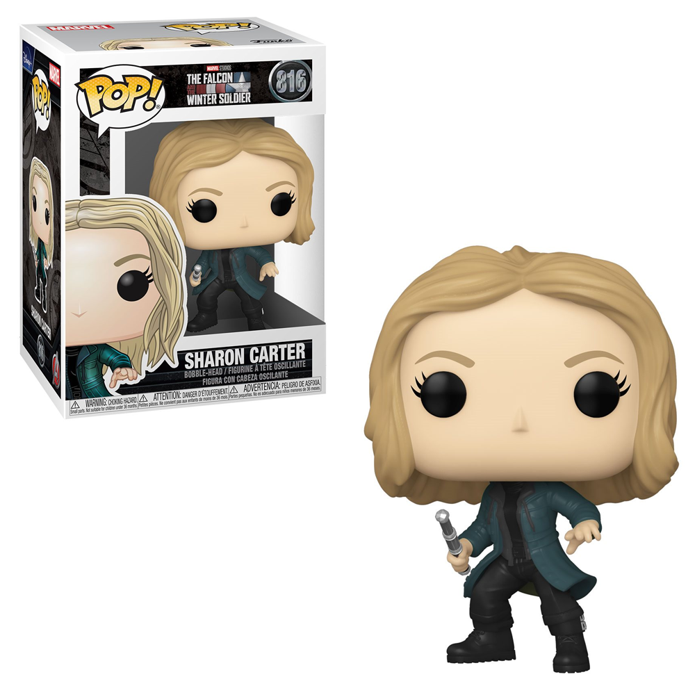Funko POP! The Falcon and Winter Soldier - Sharon Carter Vinyl Figure #816 (ONLINE ORDER ONLY)