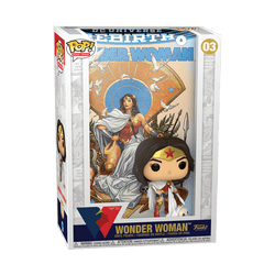 [PRE-ORDER] Funko POP! Comic Cover: Wonder Woman 80th - Wonder Woman (Rebirth) On Throne Vinyl Figure #3 (ONLINE ORDER ONLY)