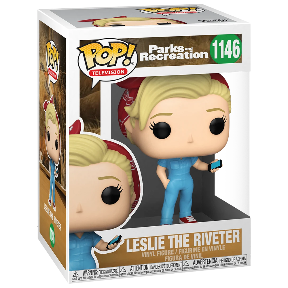 Funko POP! Parks and Recreation - Leslie the Riveter Vinyl Figure #1146 (ONLINE ORDER ONLY)