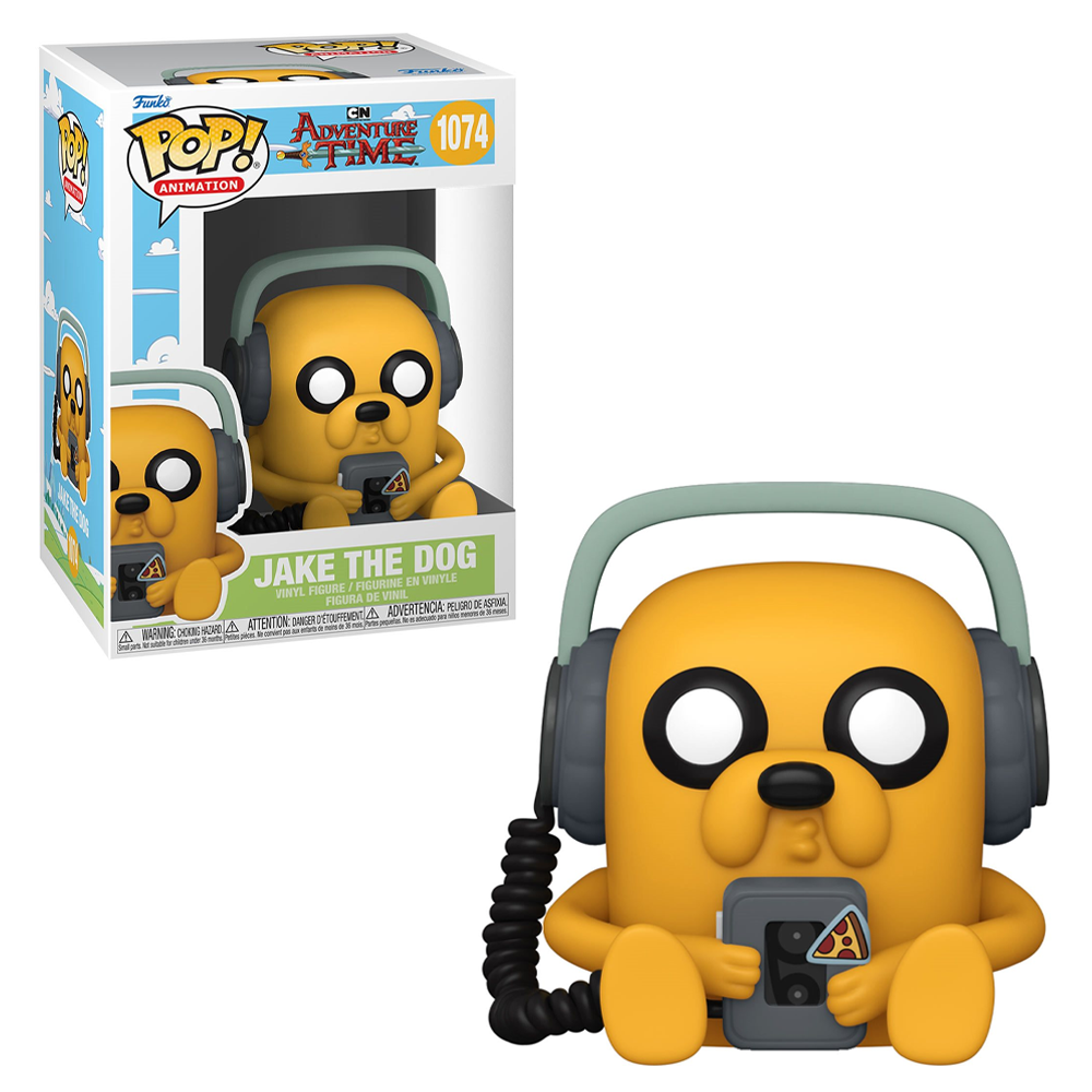 Funko POP! Adventure Time - Jake with Player Vinyl Figure #1074 (ONLINE ORDER ONLY)