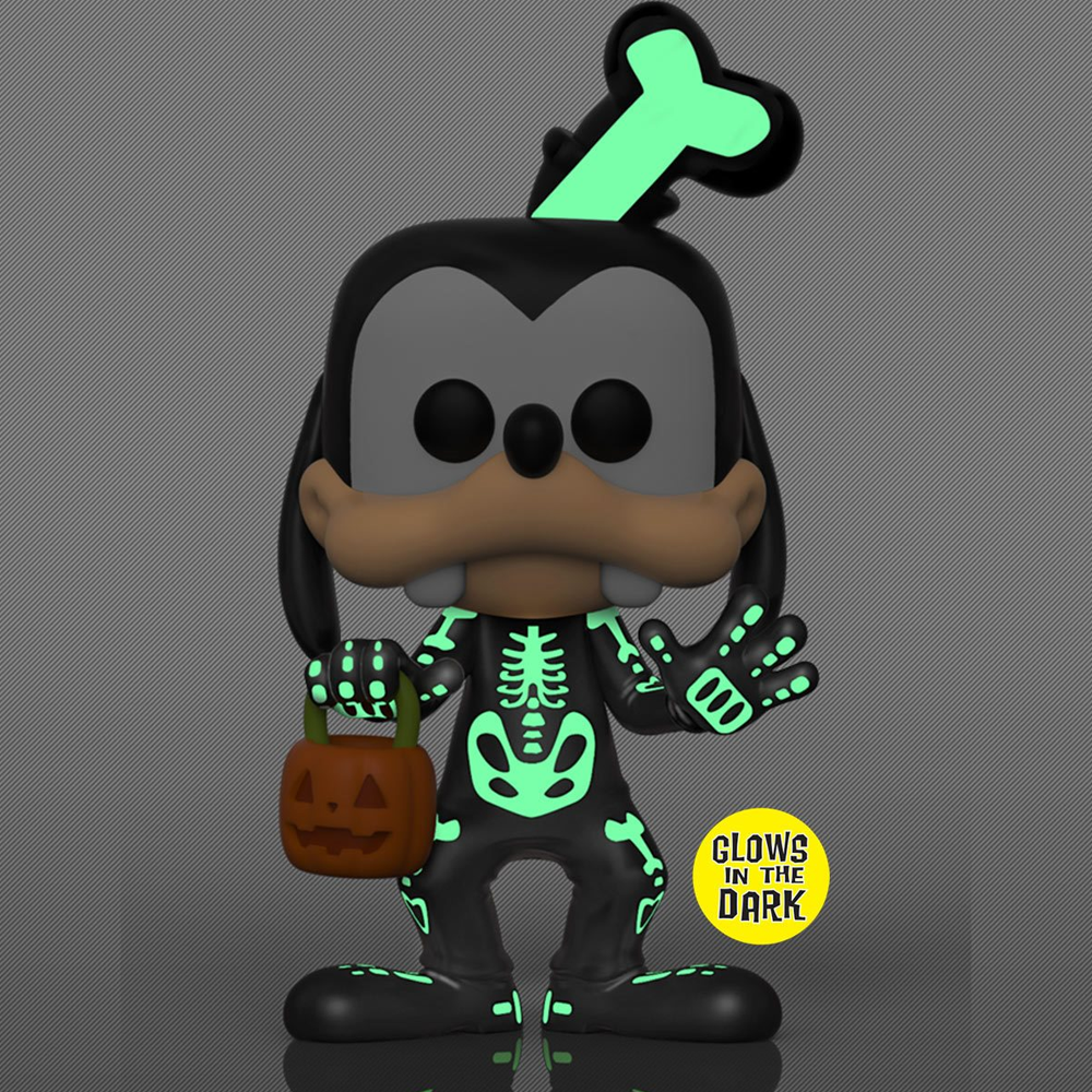 Funko POP! Disney - Skeleton Goofy (Glow in the Dark) Vinyl Figure #1221 Entertainment Earth Exclusive (ONLINE ORDER ONLY)