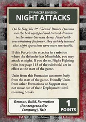 Flames of War: D-Day - German Command Cards (ONLINE ORDER ONLY)
