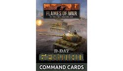 Flames of War: D-Day - German Command Cards (ONLINE ORDER ONLY)
