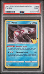 2021 POKEMON CELEBRATIONS PALKIA #4 PSA 9 (Online Order Only)