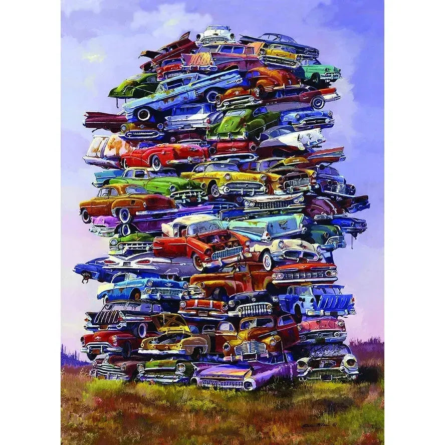 Fabulous 50s Junkpile 1000 Piece Jigsaw Puzzle TDC