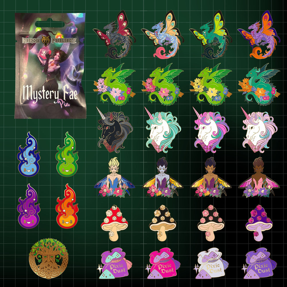 Fae Mystery Pin (ONLINE ORDER ONLY)