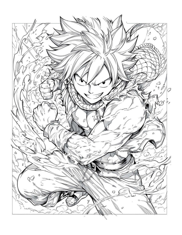 Fairy Tail Coloring Book Vol 17 | 60+ Pages | Anime Chronicles (ONLINE ORDER ONLY)