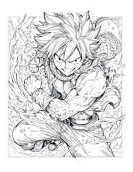 Fairy Tail Coloring Book Vol 17 | 60+ Pages | Anime Chronicles (ONLINE ORDER ONLY)