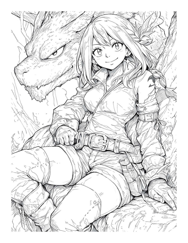 Fairy Tail Coloring Book Vol 17 | 60+ Pages | Anime Chronicles (ONLINE ORDER ONLY)