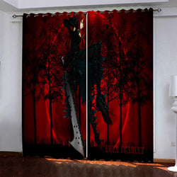 Fairy Tail Pattern Curtains Blackout Window Drapes (Online Order Only)