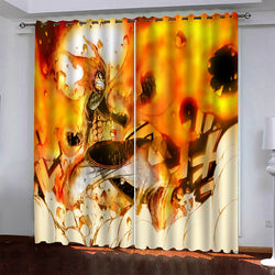 Fairy Tail Pattern Curtains Blackout Window Drapes (Online Order Only)