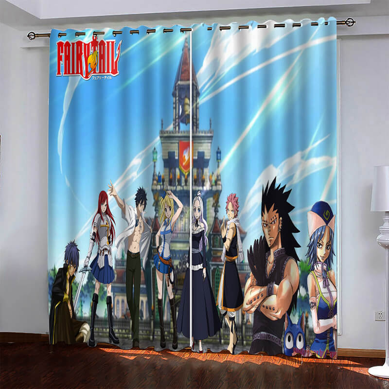 Fairy Tail Pattern Curtains Blackout Window Drapes (Online Order Only)