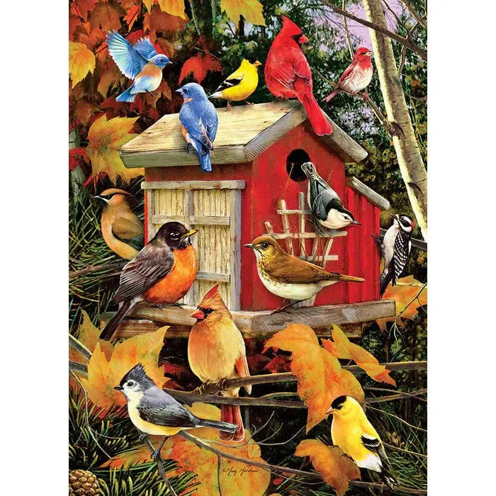 Fall Birdhouse 500 Piece Jigsaw Puzzle Cobble Hill (ONLINE ORDER ONLY)