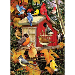 Fall Birdhouse 500 Piece Jigsaw Puzzle Cobble Hill (ONLINE ORDER ONLY)