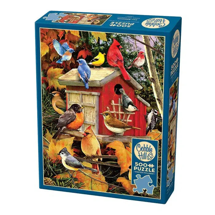 Fall Birdhouse 500 Piece Jigsaw Puzzle Cobble Hill (ONLINE ORDER ONLY)