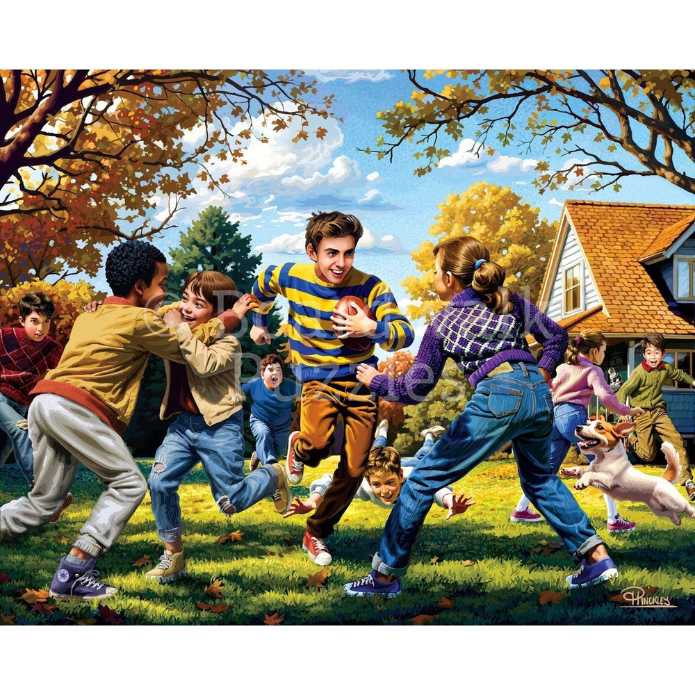 Fall Football 500 Piece Jigsaw Puzzle Boardwalk (ONLINE ORDER ONLY)