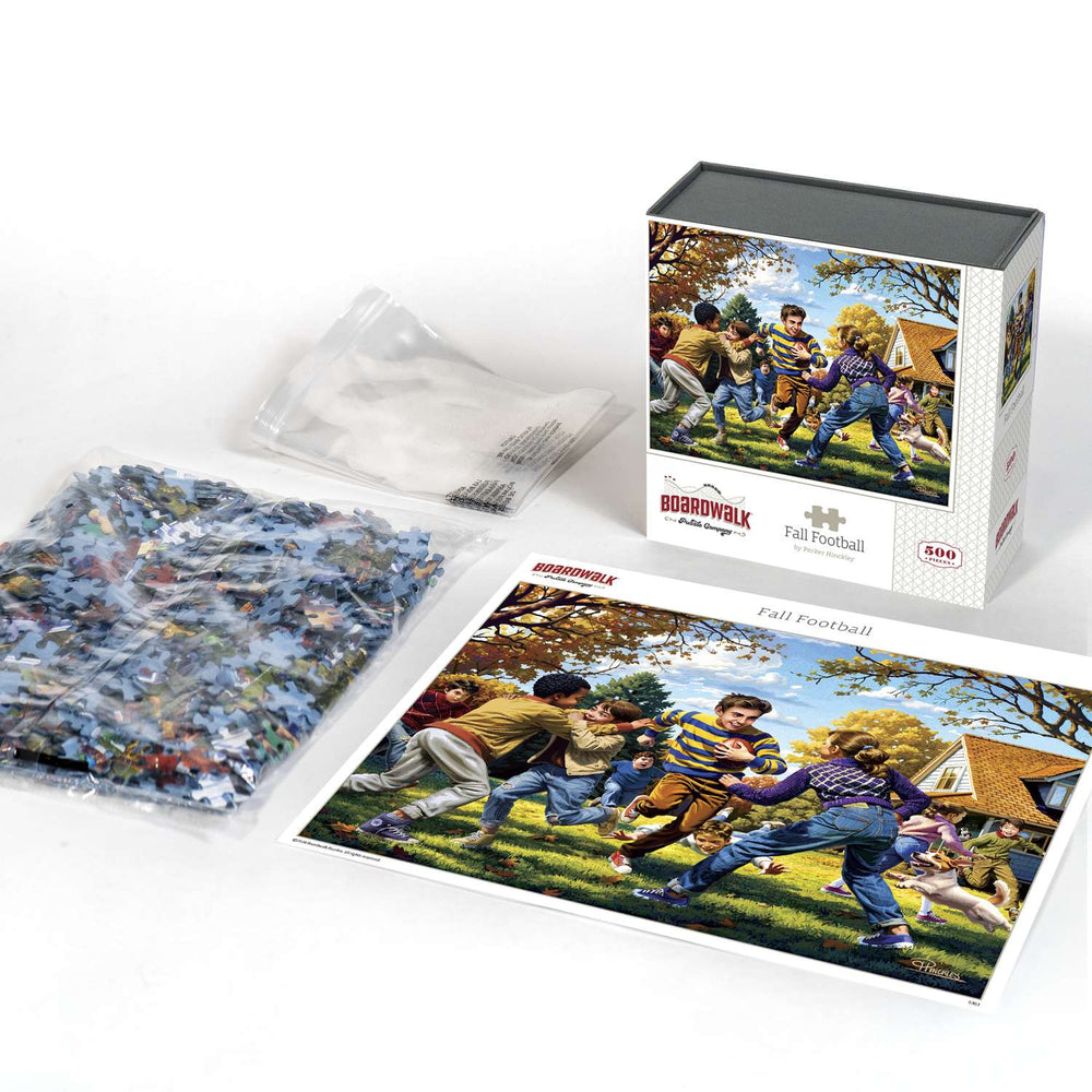 Fall Football 500 Piece Jigsaw Puzzle Boardwalk (ONLINE ORDER ONLY)