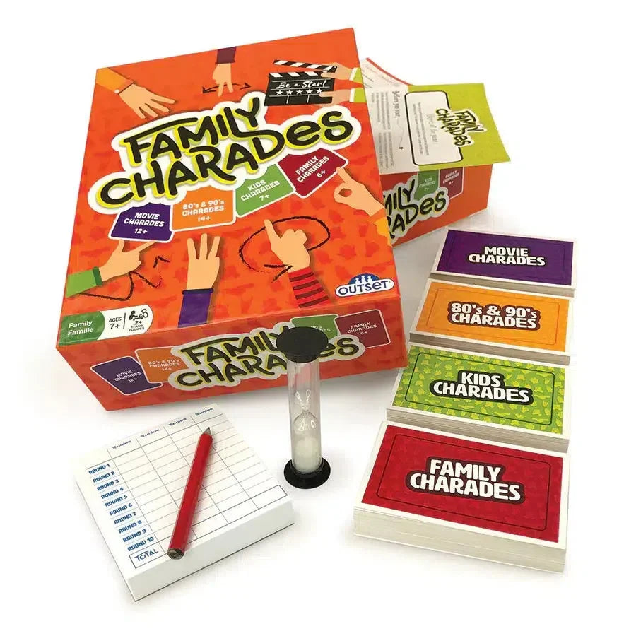 Family Charades Card Game Outset (ONLINE ORDER ONLY)
