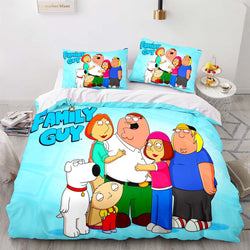 Family Guy Bedding Set Pattern Quilt Cover Without Filler (Online Order Only)