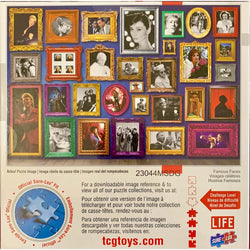 Famous Faces Life 500 Piece Jigsaw Puzzle Sure Lox (ONLINE ORDER ONLY)