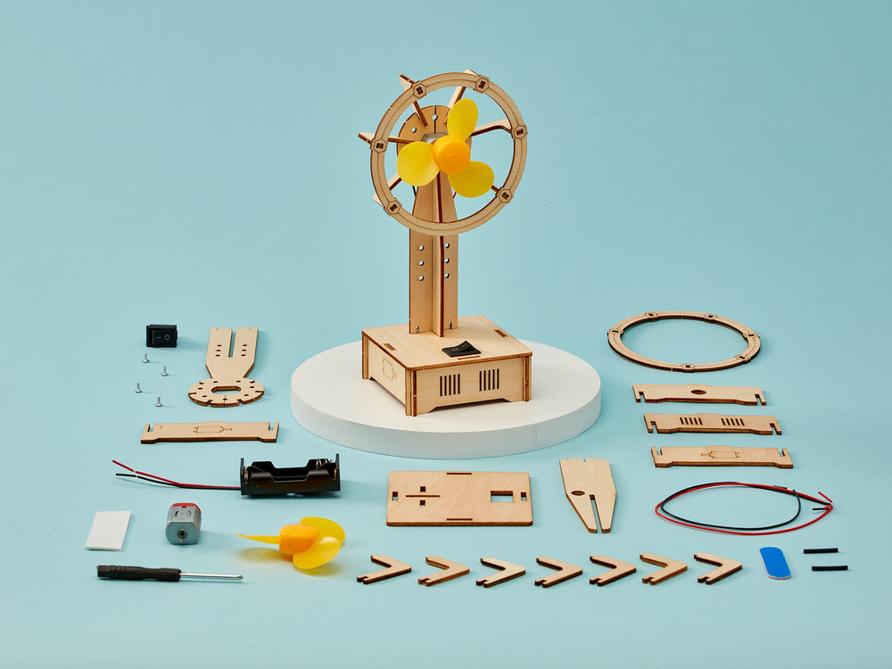 Electric Fan DIY Kit, Educational STEM Toy (ONLINE ORDER ONLY)