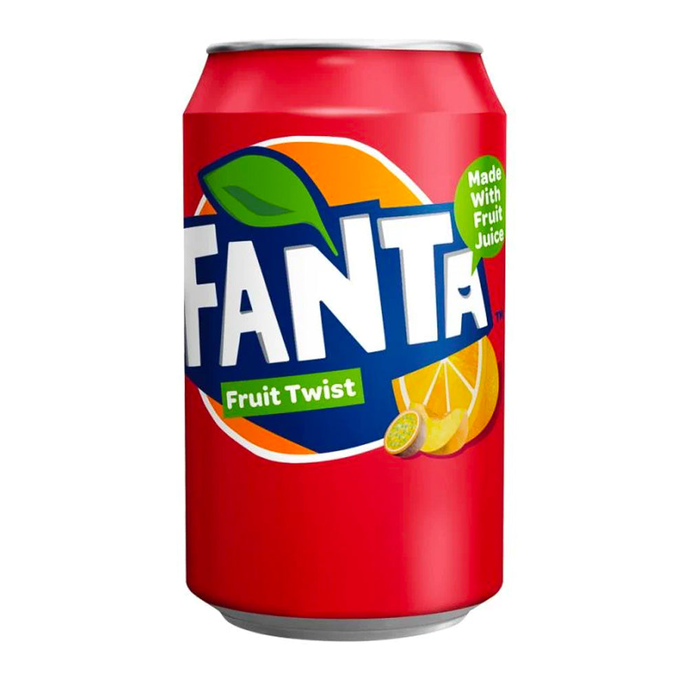 Fanta Fruit Twist (330ml) (UK) (ONLINE ORDER ONLY)
