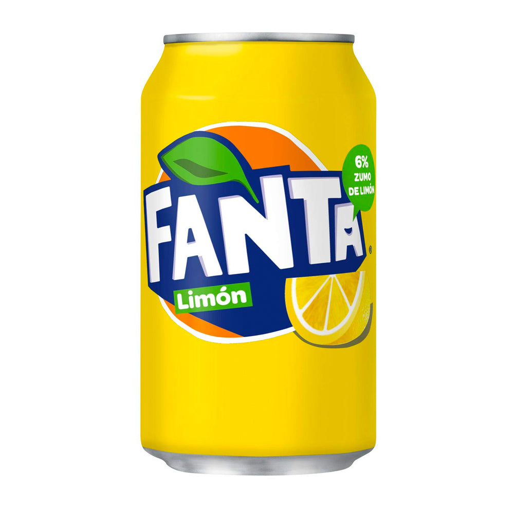 Fanta Lemon (330ml) (UK) (ONLINE ORDER ONLY)