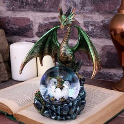 Fantasy Emerald Oracle Green Dragon Figurine (Online Order Only)