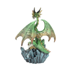 Fantasy Emerald Oracle Green Dragon Figurine (Online Order Only)
