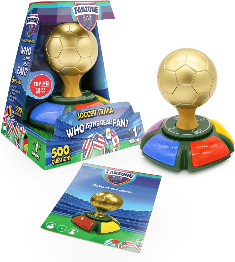 Fanzone Soccer Trivia – The Ultimate Soccer Trivia Game for Fans (ONLINE ORDER ONLY)