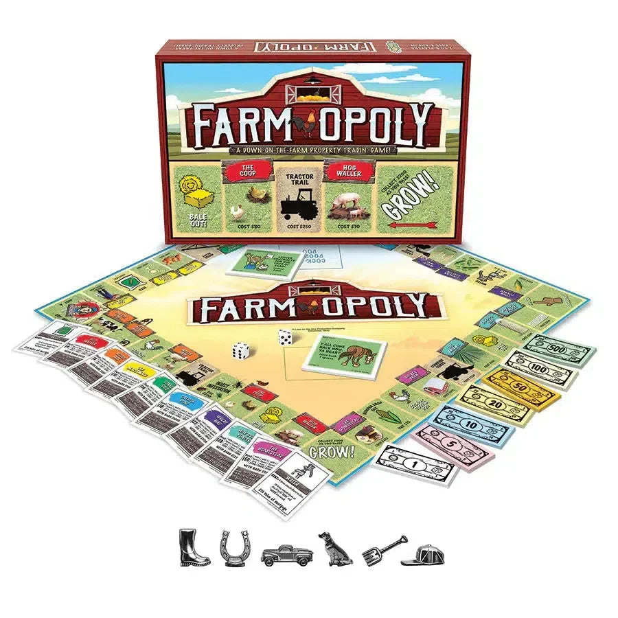 Farm-Opoly Board Game Outset (ONLINE ORDER ONLY)