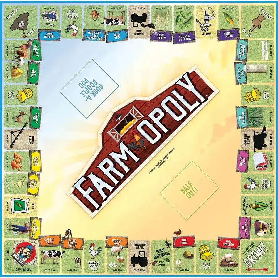 Farm-Opoly Board Game Outset (ONLINE ORDER ONLY)