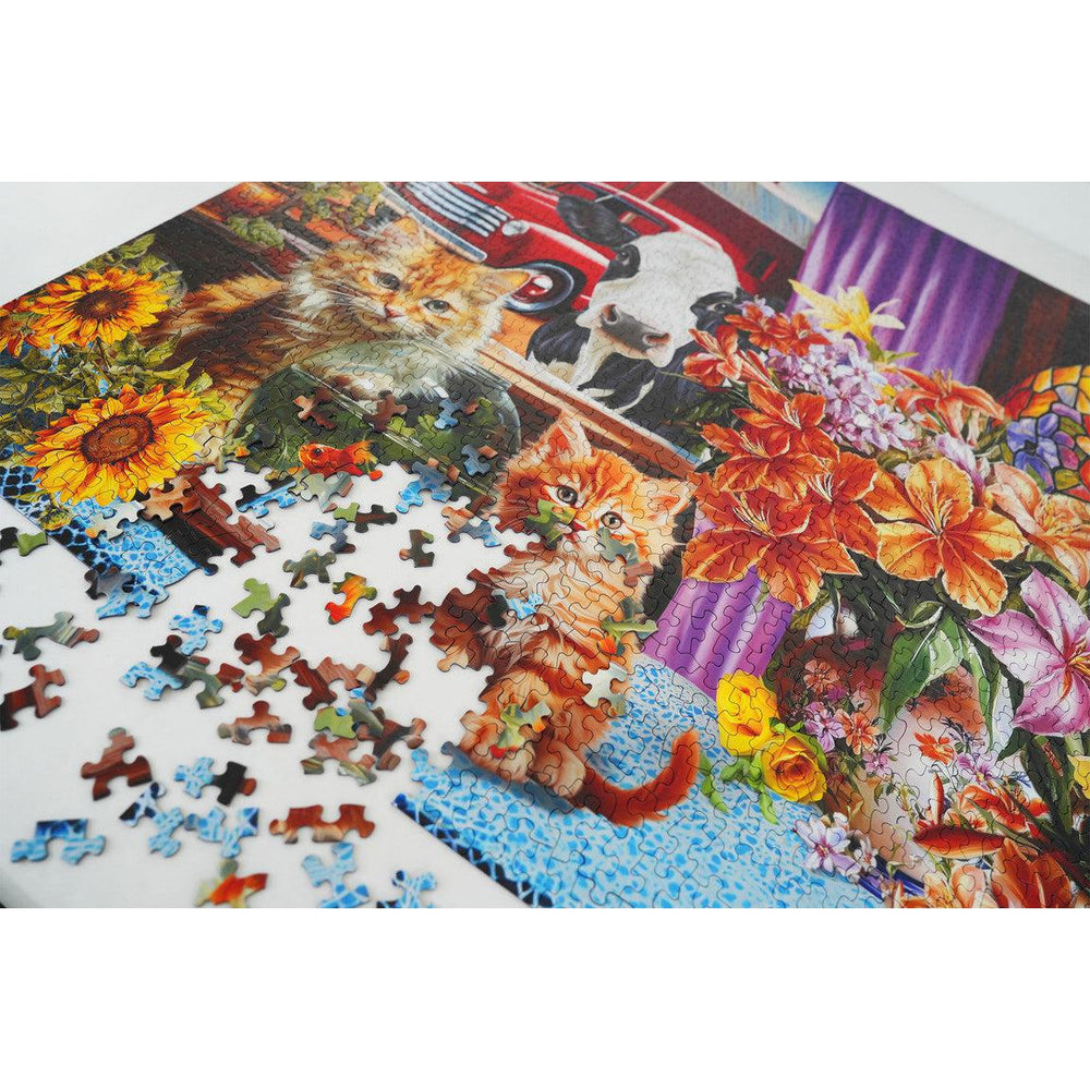 Farmhouse View 1500 Piece Jigsaw Puzzle Springbok (ONLINE ORDER ONLY)