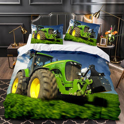 Farming Tractor Bedding Set Duvet Cover Without Filler (Online Order Only)