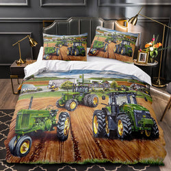 Farming Tractor Bedding Set Duvet Cover Without Filler (Online Order Only)