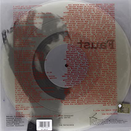 Faust (Clear Vinyl) [Import] [Vinyl] (ONLINE ORDER ONLY)