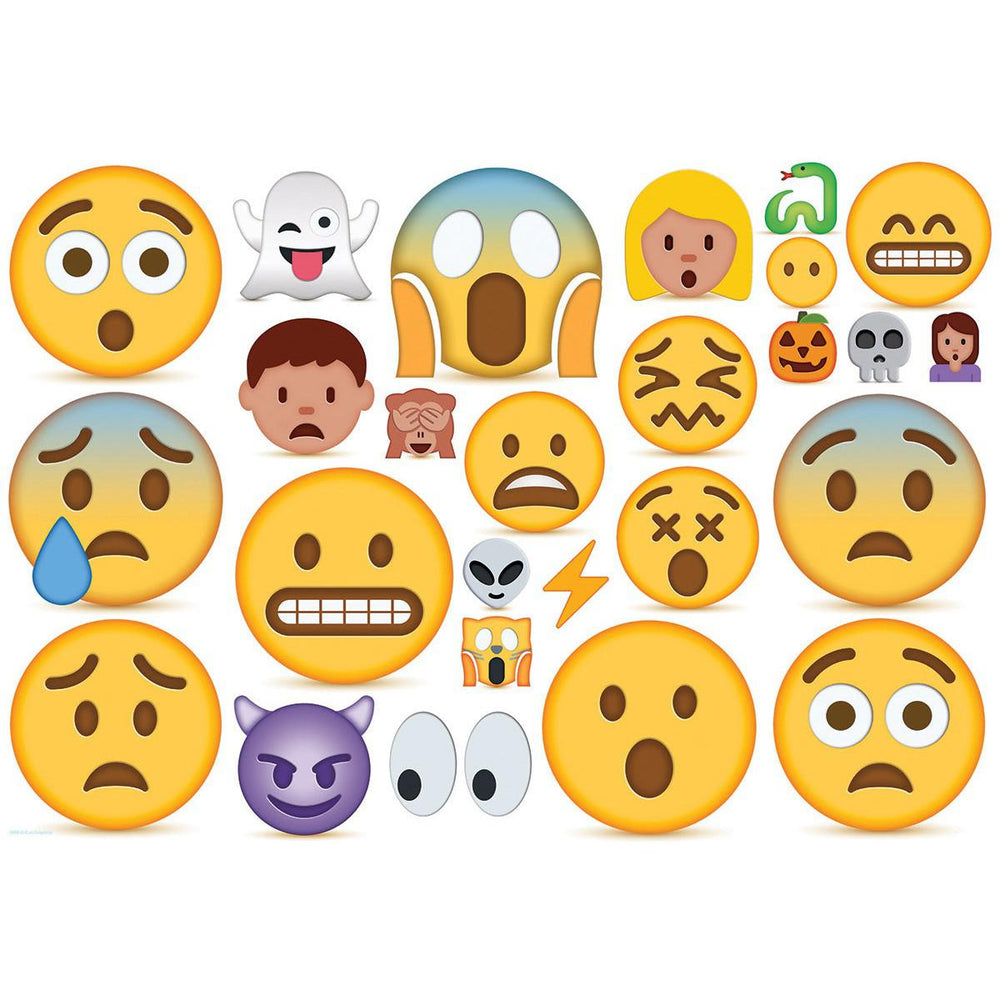 Fear Emoji 100 Piece Jigsaw Puzzle Eurographics (ONLINE ORDER ONLY)
